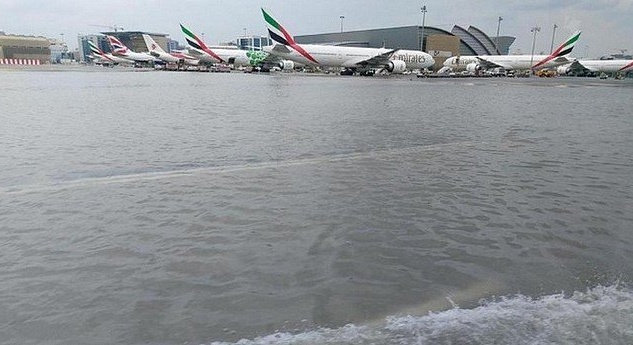 Flooding at Dubai airport