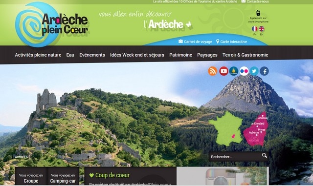 L’Ardèche compte sur noos !