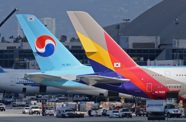 Korean Air et Asiana presque en totale fusion